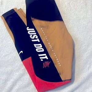 Womens Dri-FIT Power Graphic Training Tight Leggings